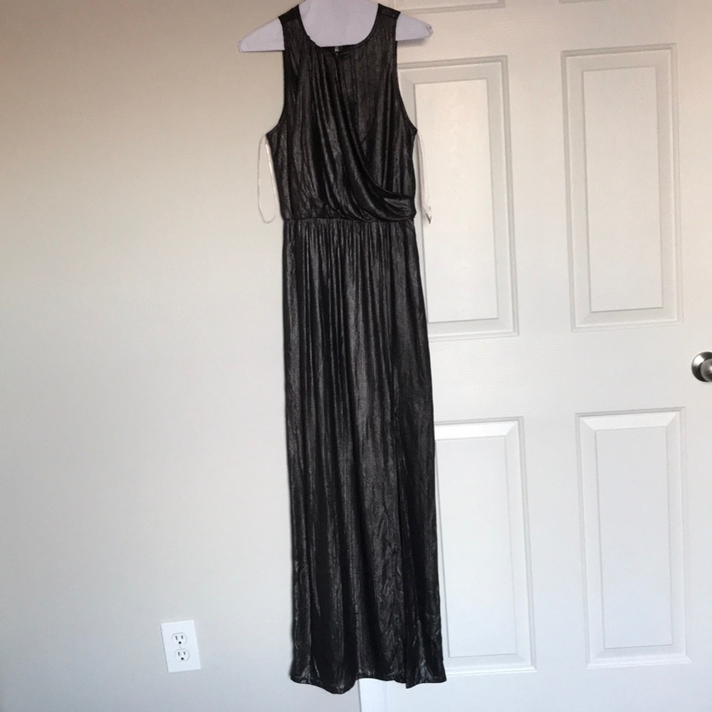Gunmetal F21 Formal Dress